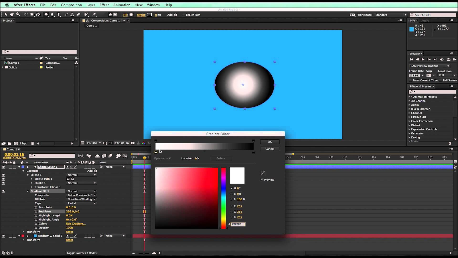 Gradient Types